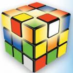 Paano mag-ipon ng mga elemento ng sulok at gilid sa ikatlong layer ng isang Rubik's cube. Mga pagtatalaga ng mga gilid at wika ng mga pag-ikot sa mga letrang Ruso.